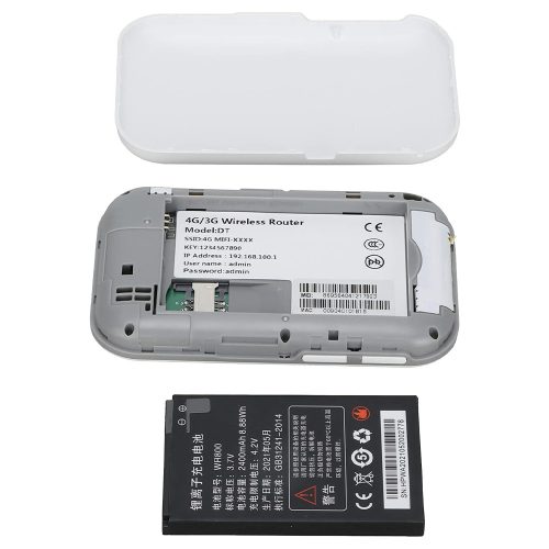 4G LTE hordozható mobil router – 150 Mbps, WiFi hotspot, 8 eszköz egyidejű csatlakozása