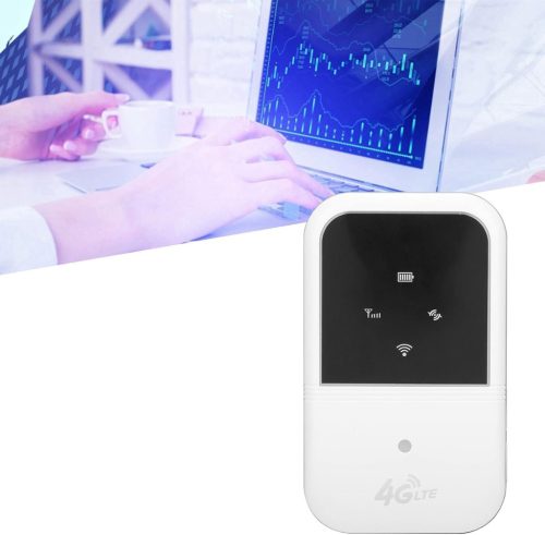 4G LTE hordozható mobil router – 150 Mbps, WiFi hotspot, 8 eszköz egyidejű csatlakozása
