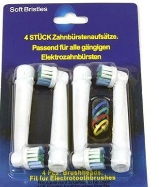  Fogkefefej készlet 4-darabos