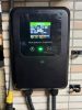 NewEnergy Fali Töltőállomás elektromos autókhoz és egyéb járművekhez, színes képernyős,kártyás, 5 méter 7 kw,32A,type2 csatlakozóval