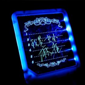 Ledes üzenőfal, rajztábla