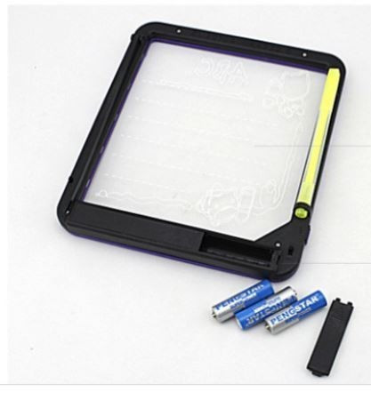 Ledes üzenőfal, rajztábla