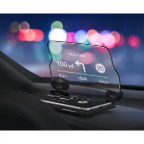   GPS HUD kijelző okostelefonhoz - Vetítsd ki telefonod képernyőjét az átlátszó kijelzőre!