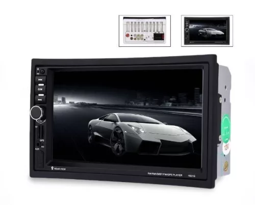 2Din-es autórádió 7 colos,multimédiás rendszer , mp5 4*45W 