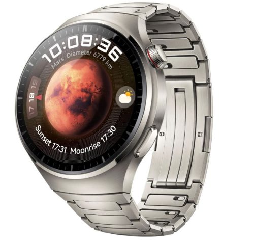 HiWatch 4 fémszíjas okosóra Pulzusmérés, időjárás és véroxigénszint-monitorozás