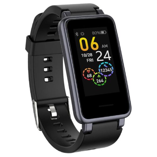 ActiveSense fekete okoskarkötő - Pulzus,Vérnyomás,Véroxigénszint mérés