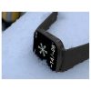 NovaTime fekete Okosóra - Egészségfigyelő Bluetooth , sport, pulzusszám, véroxigén, több funkció