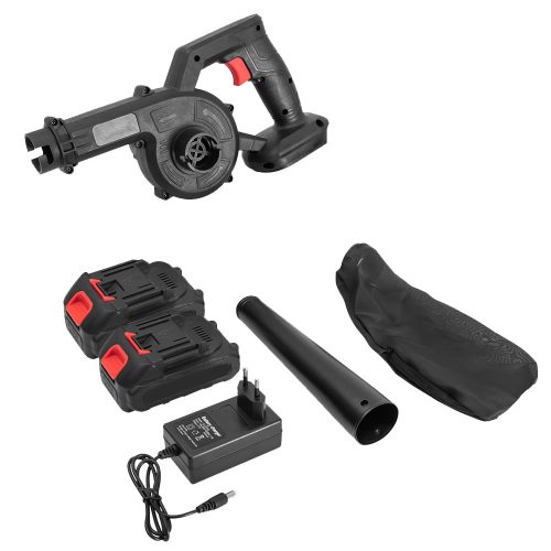 2in1 Légfúvó és porszívó, 2 akkumulátorral