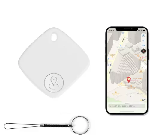 Okos nyomkövető – Kulcs, telefon, háziállat kereső eszköz, fehér
