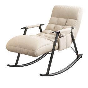 RelaxRocker világos fehér hintaszék