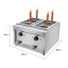 Professzionális elektromos tésztafőző – 4 főzőkosárral