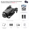 i5 PRO drón – 4K dupla kamera - 2 akkumulátorral