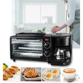   Morning station, grill,kávéfőzővelés és piritóval - 3 IN 1 állomás az egész családnak, főzz ,grillezz és piríts egyszerre. bevezető ár!