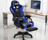 Likeregal 920 gamer szék lábtartóval kék masszázs funkcióval