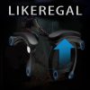 Likeregal 920 gamer szék lábtartóval kék masszázs funkcióval