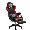 Likeregal 920 gamer szék lábtartóval piros masszázs funkcióval