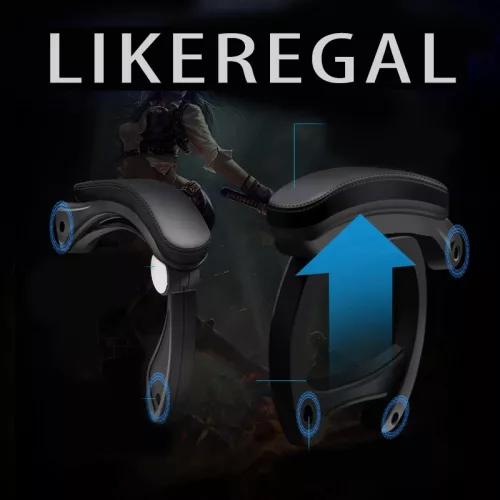 Likeregal 920 gamer szék lábtartóval zöld masszázs funkcióval