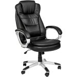   OfficeTrade Főnöki szék fekete - rezgős masszázs funkció