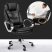 OfficeTrade Főnöki szék fekete - rezgős masszázs funkció