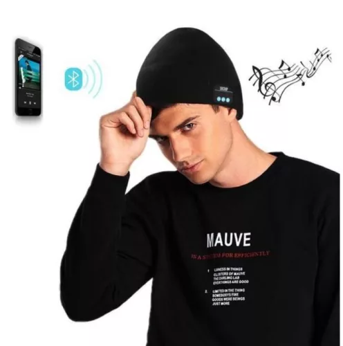 Bluetooth Sapka Szürke