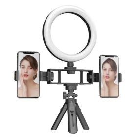   Selfi LED lámpa ajándék tripod állvánnyal  kábelbe épített távírányítóval