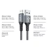 NIBIKIA iPhone töltőkábel csomag - 3 db