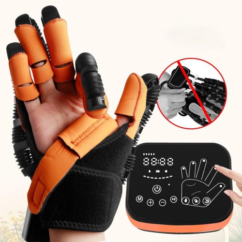 Rehabilitációs robotkesztyű – jobb kézre, fejlett ujjtréninggel és bionikus mozgástámogatással - S méret