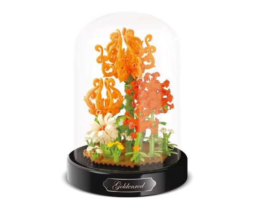 Balody Mini Blocks – Aranyvessző üvegbúrában (440 db-os készlet)