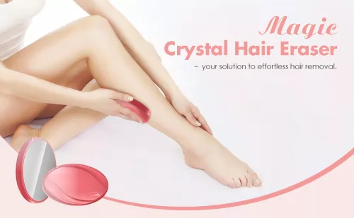 Crystal Hair Eraser – fájdalommentes, újrahasználható szőrtelenítő