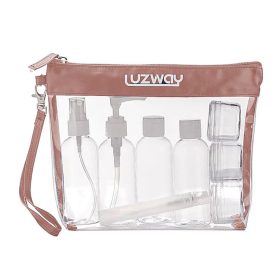 Luzway Repülős Utazószett (9 darabos) rózsaszín-mályva