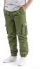 NATUST unisex cargo nadrág – pamut szabadidőnadrág gumis derékkal - (170–176 cm)