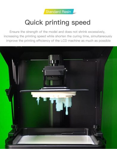 Creality Standard Resin – Fehér – 500 g | Gyors, precíz LCD/DLP 3D nyomtatógyanta