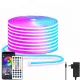 RGB LED Neon Flexibil Szalag 1x10M – APP + Távirányító, Zenei Szinkron, IP67