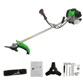  Benzines fűkasza / bozótvágó – 72 cm³, 2 ütemű motorral - Zöld