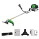 Benzines fűkasza / bozótvágó – 72 cm³, 2 ütemű motorral - Zöld