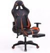 Sintact Gamer szék Narancs-Fekete lábtartóval Sintact Gamer szék Narancs-Fekete lábtartóval