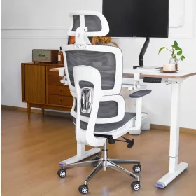 NearHub EC20 ergonomikus irodai szék - fehér
