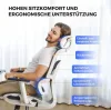 NearHub EC20 ergonomikus irodai szék - fehér