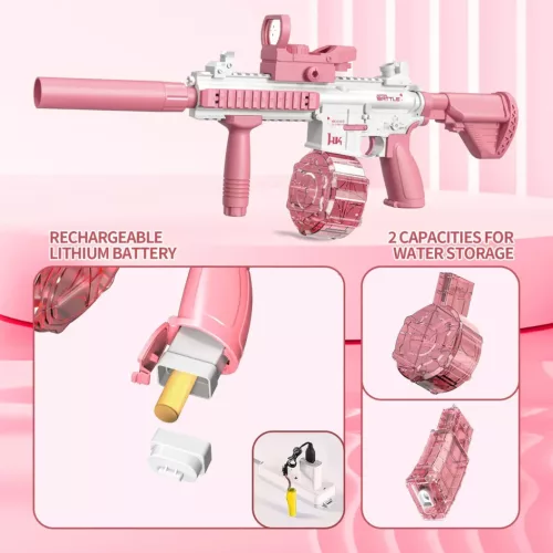 M416 Elektromos vizipuska rózsaszín