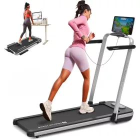   Mobvoi Home Treadmill SE 3 az 1-ben összecsukható futópad – 12 km/h, 2,5 LE, Bluetooth, TicSports alkalmazás