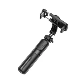  Hoco K17 Figure selfie bot és tripod Bluetooth távirányítóval – fekete, 600 mm