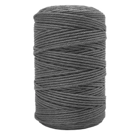   Forbell Szürke makraméfonal kreatív kézműves munkákhoz, 2 mm × 300 m