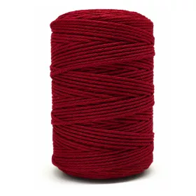   Forbell Bordó makraméfonal kreatív kézműves munkákhoz, 2 mm × 300 m