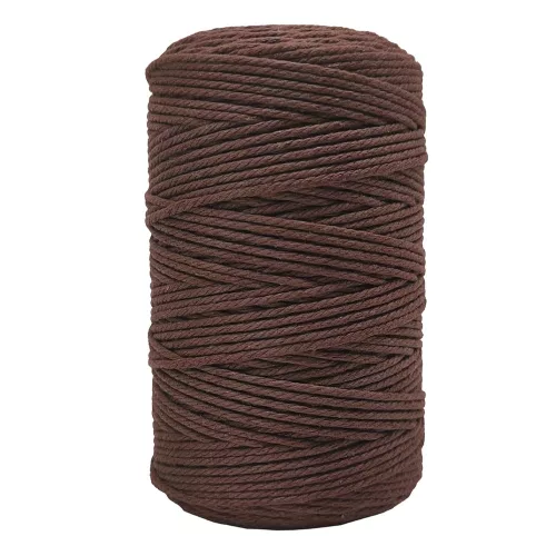 Forbell barna makraméfonal kreatív kézműves munkákhoz, 2 mm × 300 m
