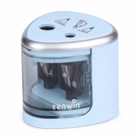 Tihoo Tenwin kétlyukú elektromos ceruzahegyező, kék