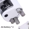 Tihoo Tenwin kétlyukú elektromos ceruzahegyező, ezüst-fehér