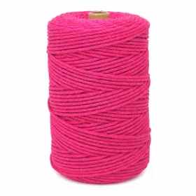   Forbell pink makraméfonal kreatív kézműves munkákhoz, 2 mm × 300 m