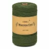 Forbell khaki makraméfonal kreatív kézműves munkákhoz, 2 mm × 300 m