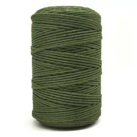   Forbell khaki makraméfonal kreatív kézműves munkákhoz, 2 mm × 300 m