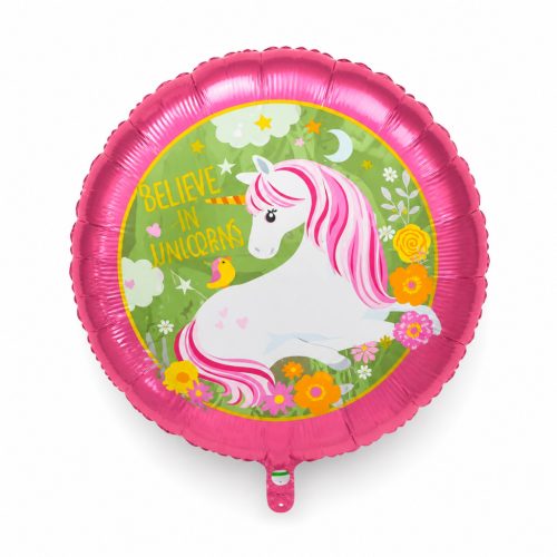 Happy Ever Day unikornisos héliumos fólia lufiszett, 9 darabos